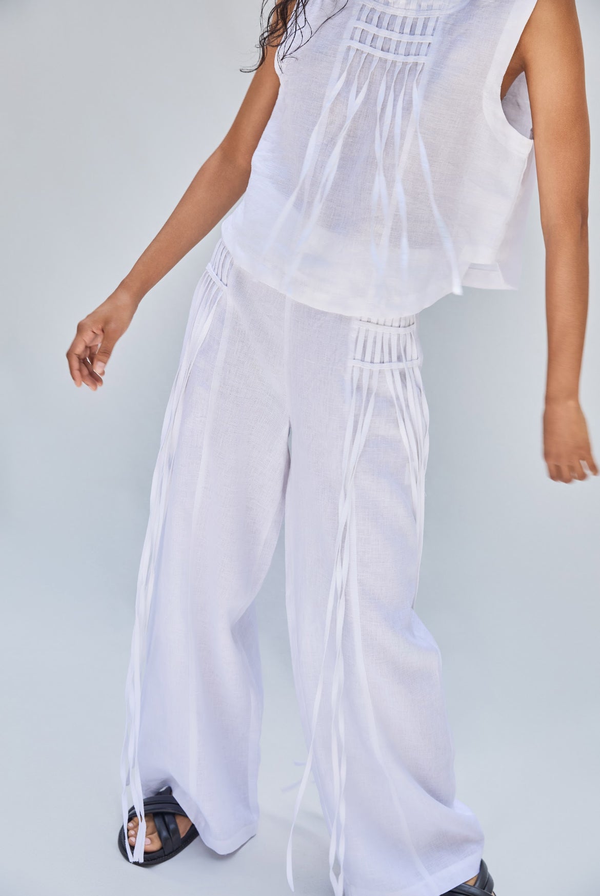 LUZ PANTS WHITE