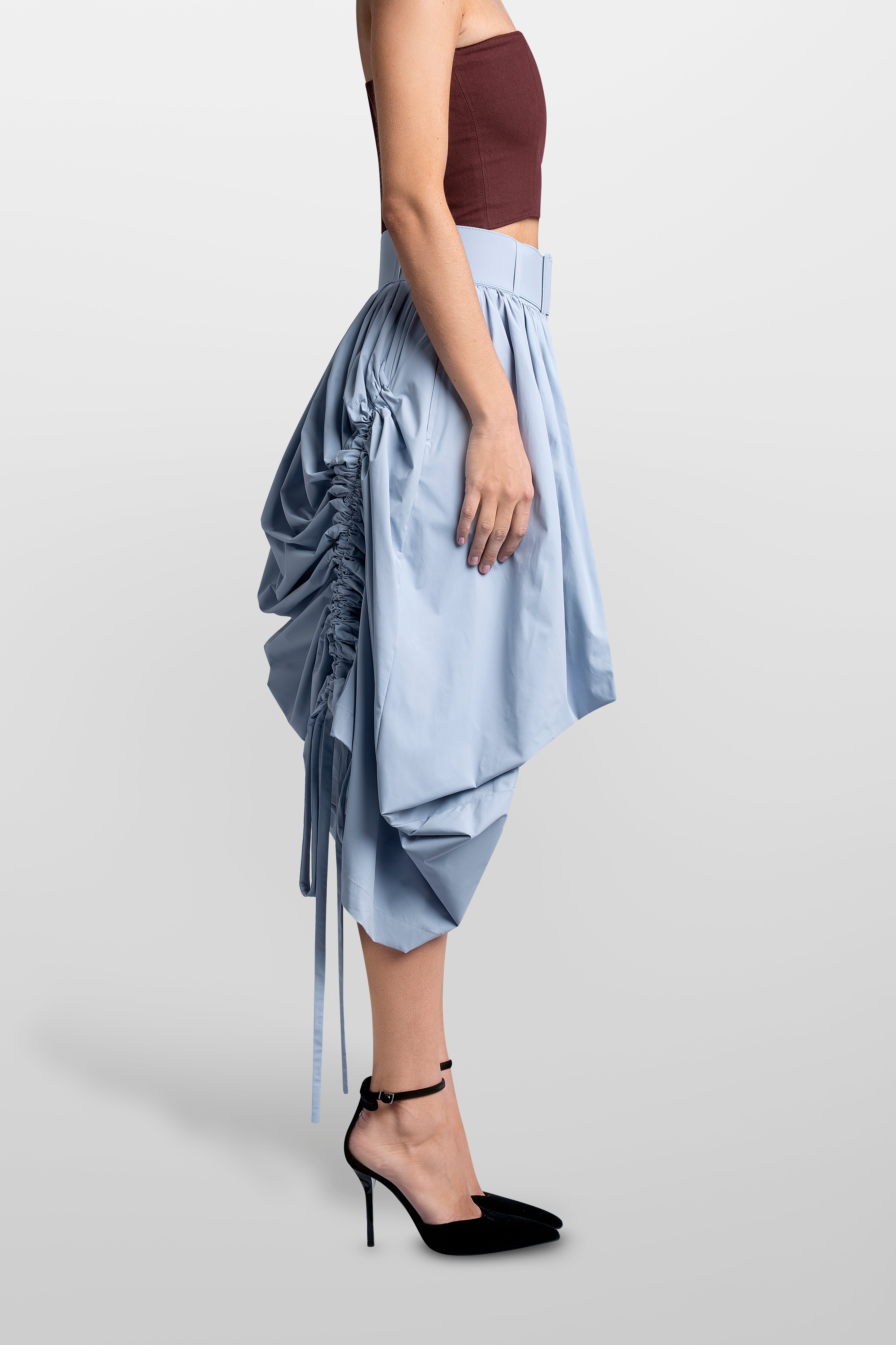 KABIL MINI SKIRT WITH BELT