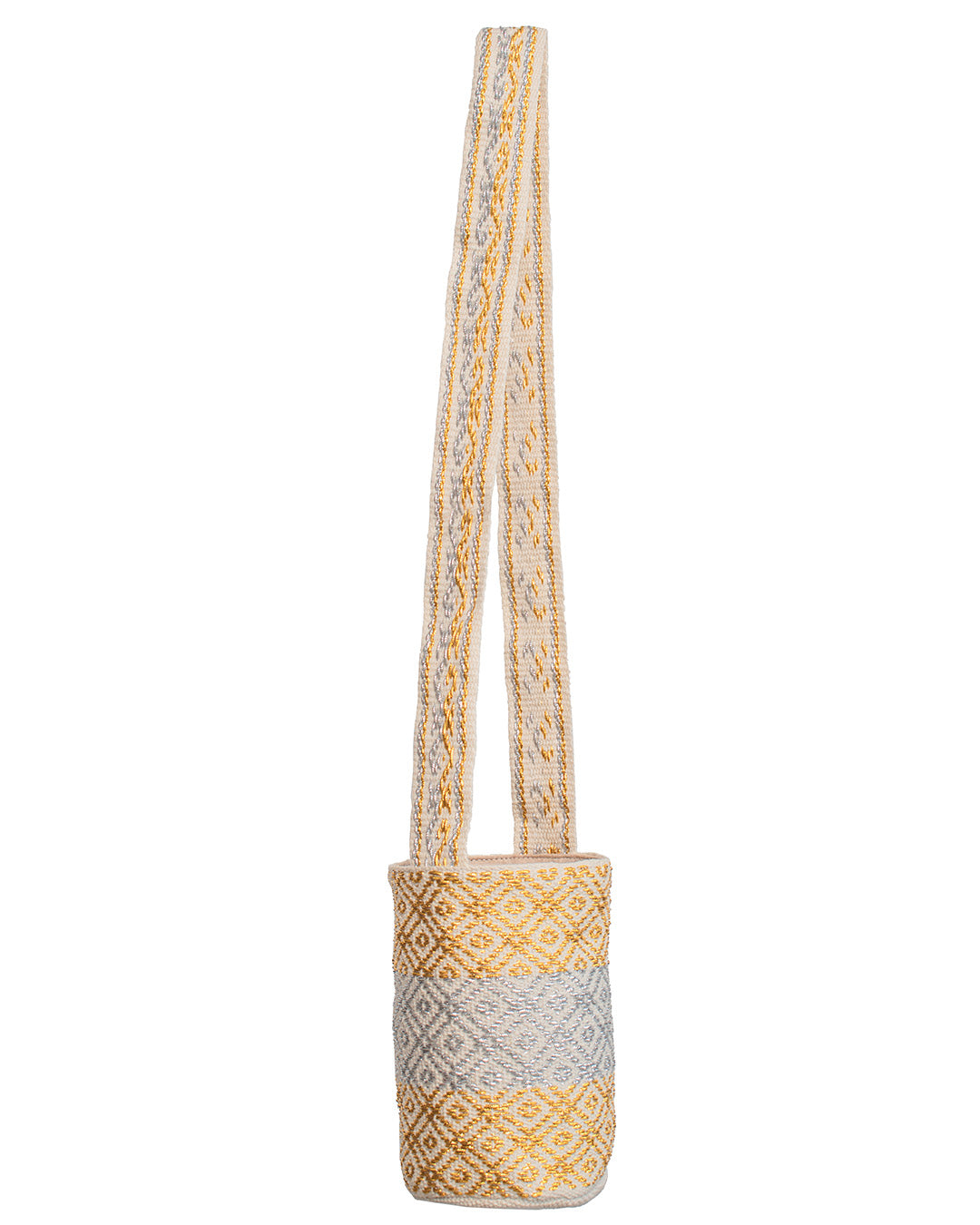 Mochila Kamsa minga silver gold