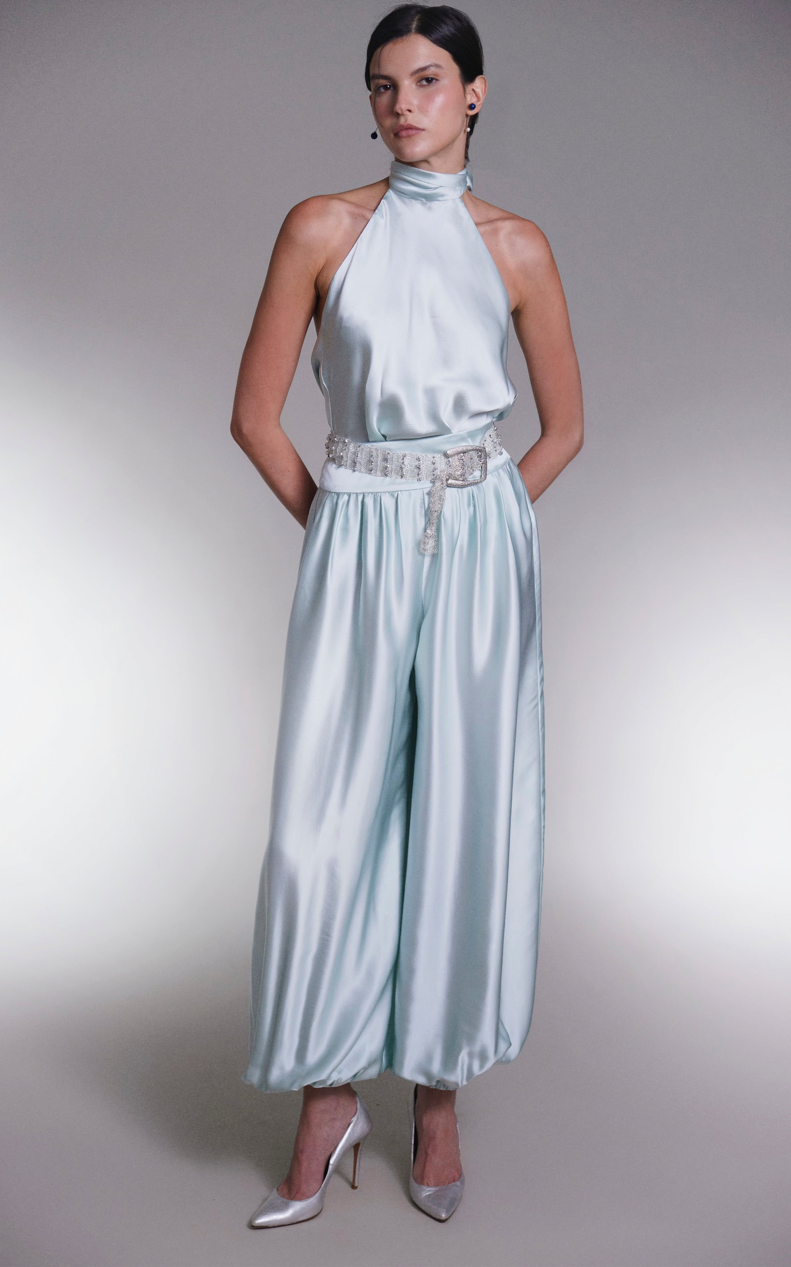 ORCHIT SILK PANTS