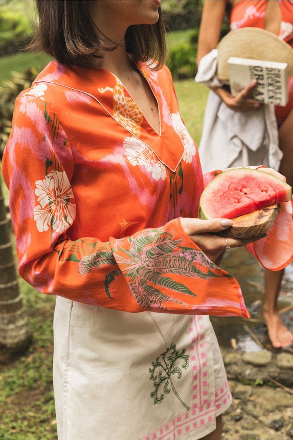 SAFARI DUSK LUNAMI BLOUSE