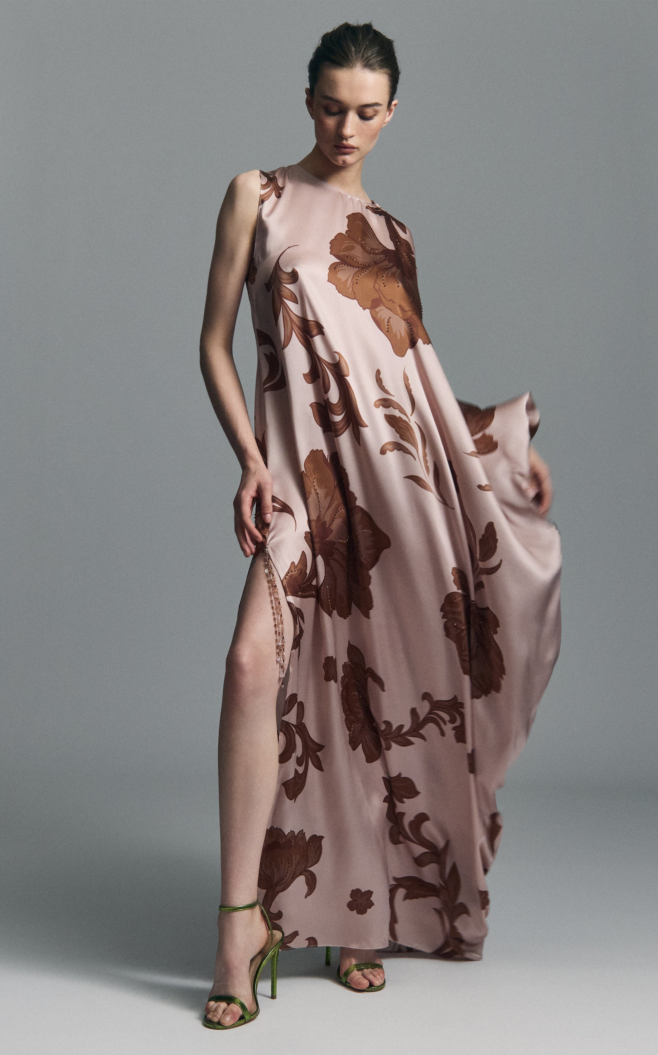 FLORAL WIND MAXI DRESS