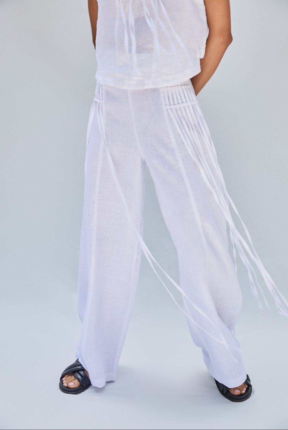 LUZ PANTS WHITE