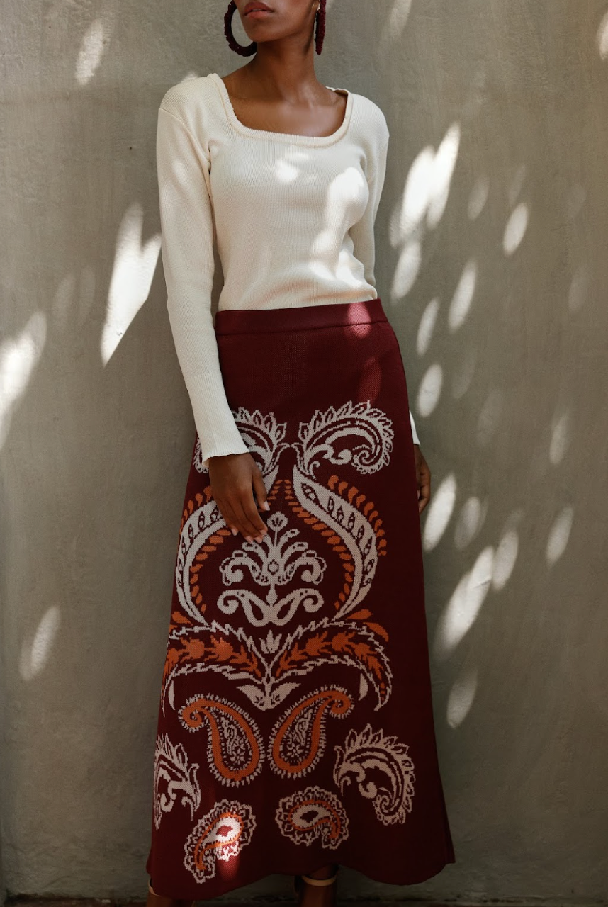 PAISLEY VIVO SKIRT