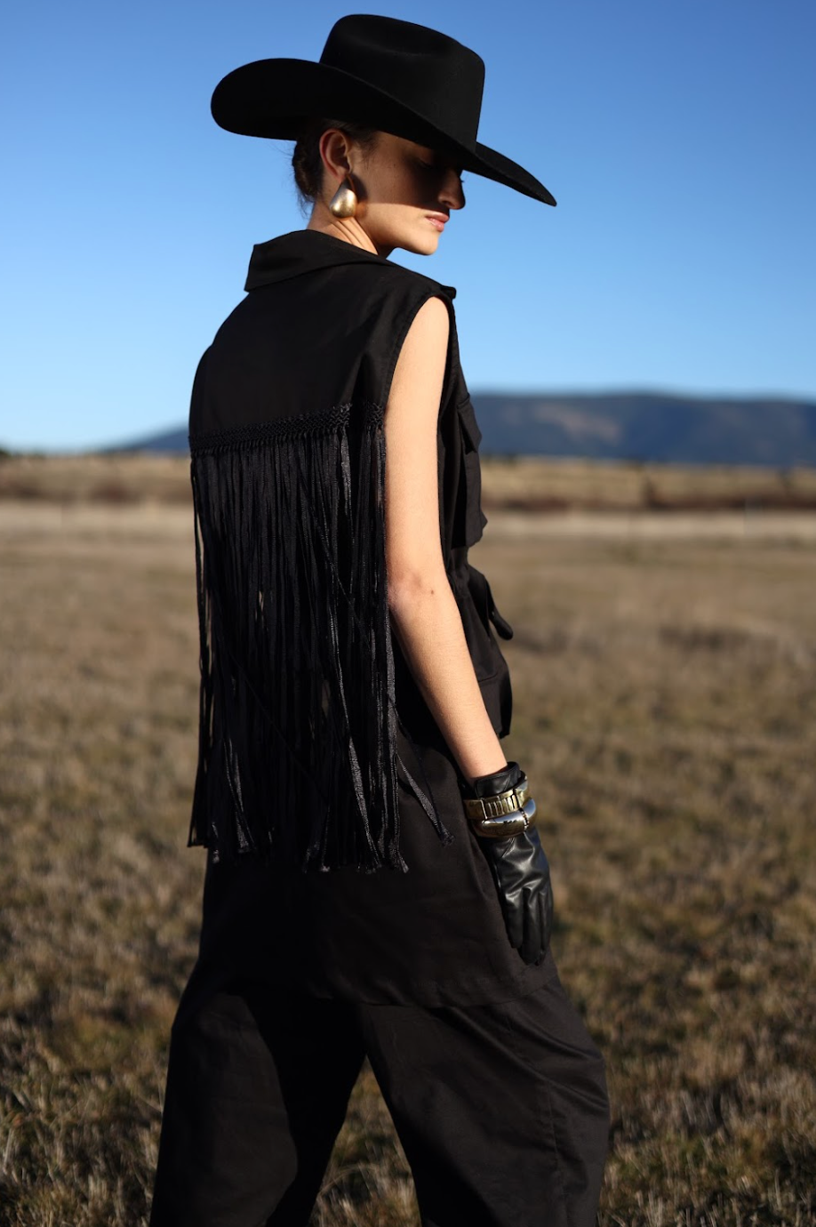 MACRAME SAHARIANA COTTON VEST