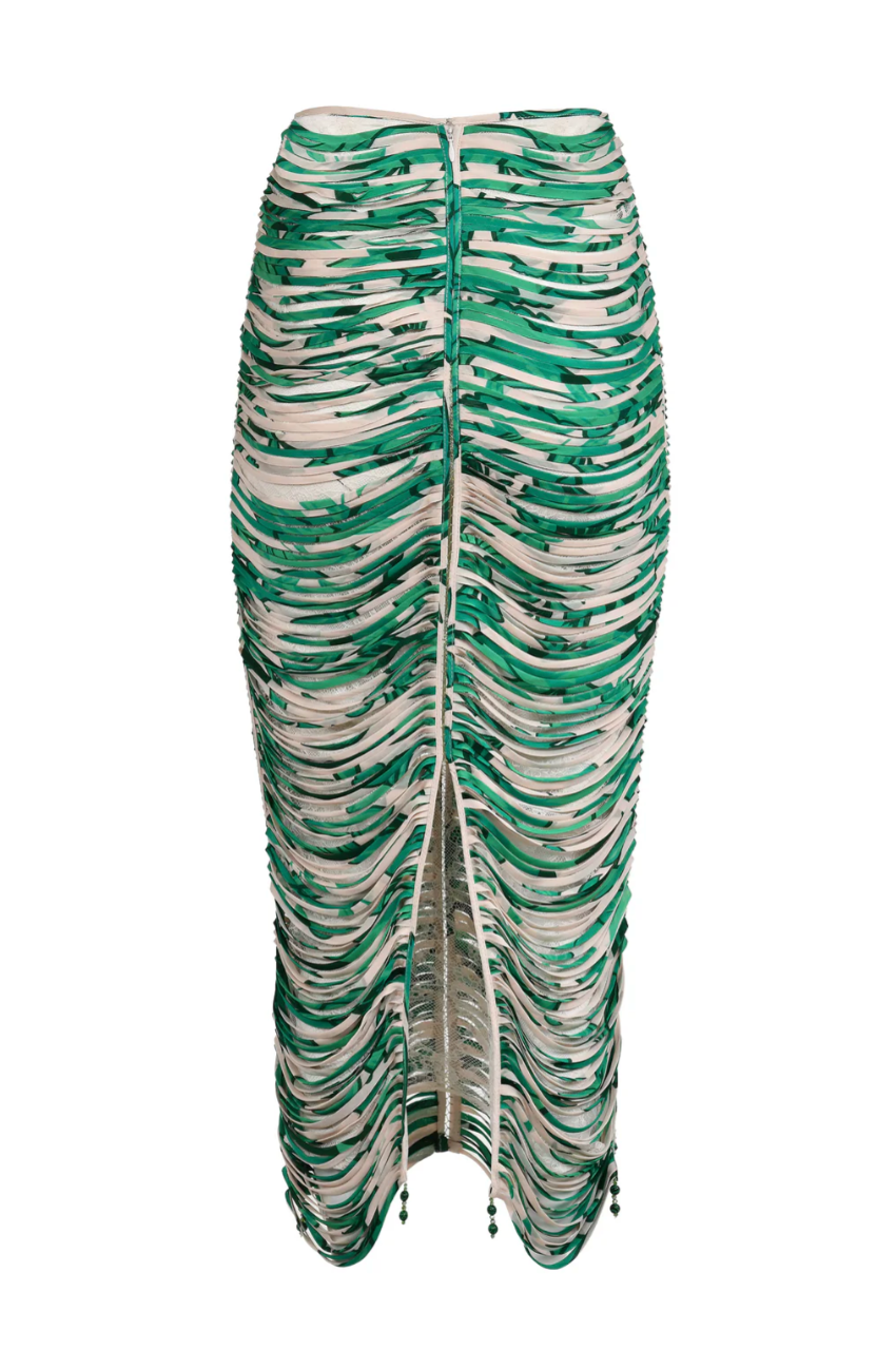 DANIELLE FLORAL MAXI SKIRT
