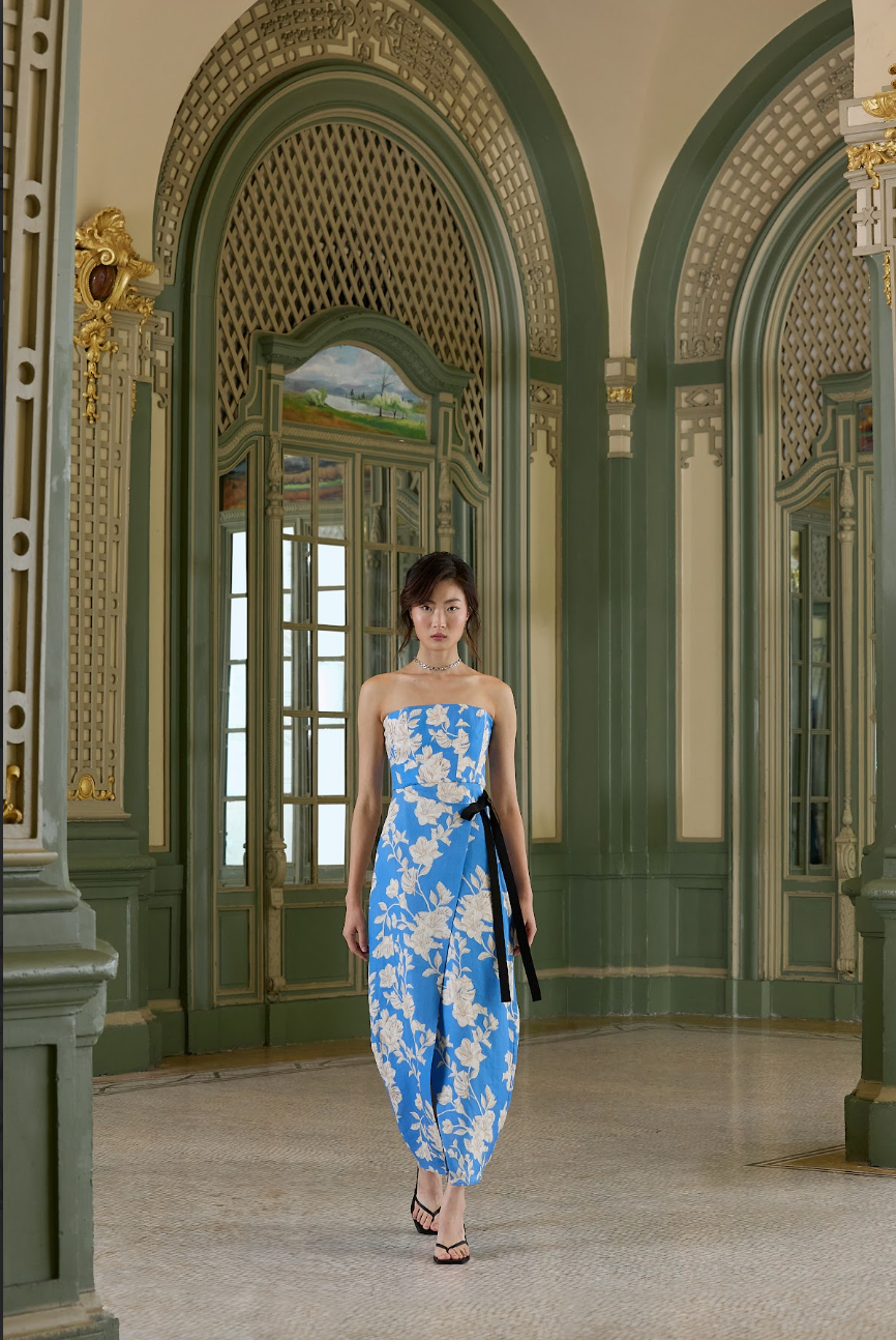 CINÉFILA MADERA MAXI DRESS