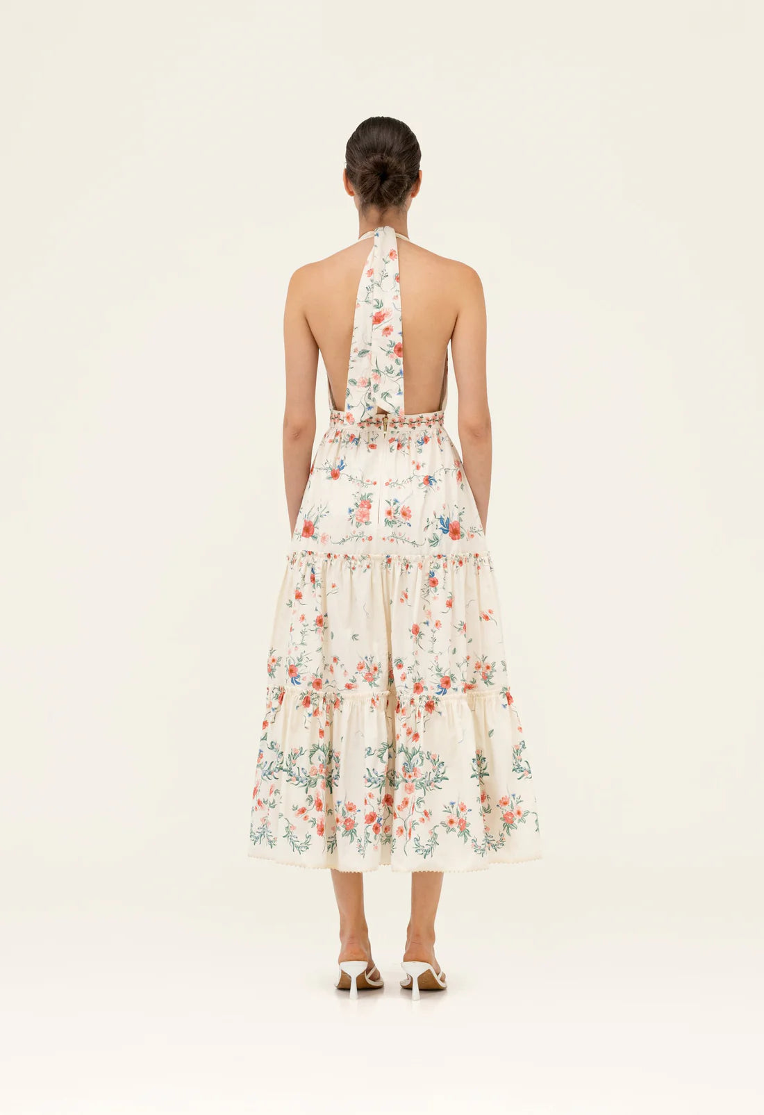 CONSUELO MOSQUETA MIDI DRESS