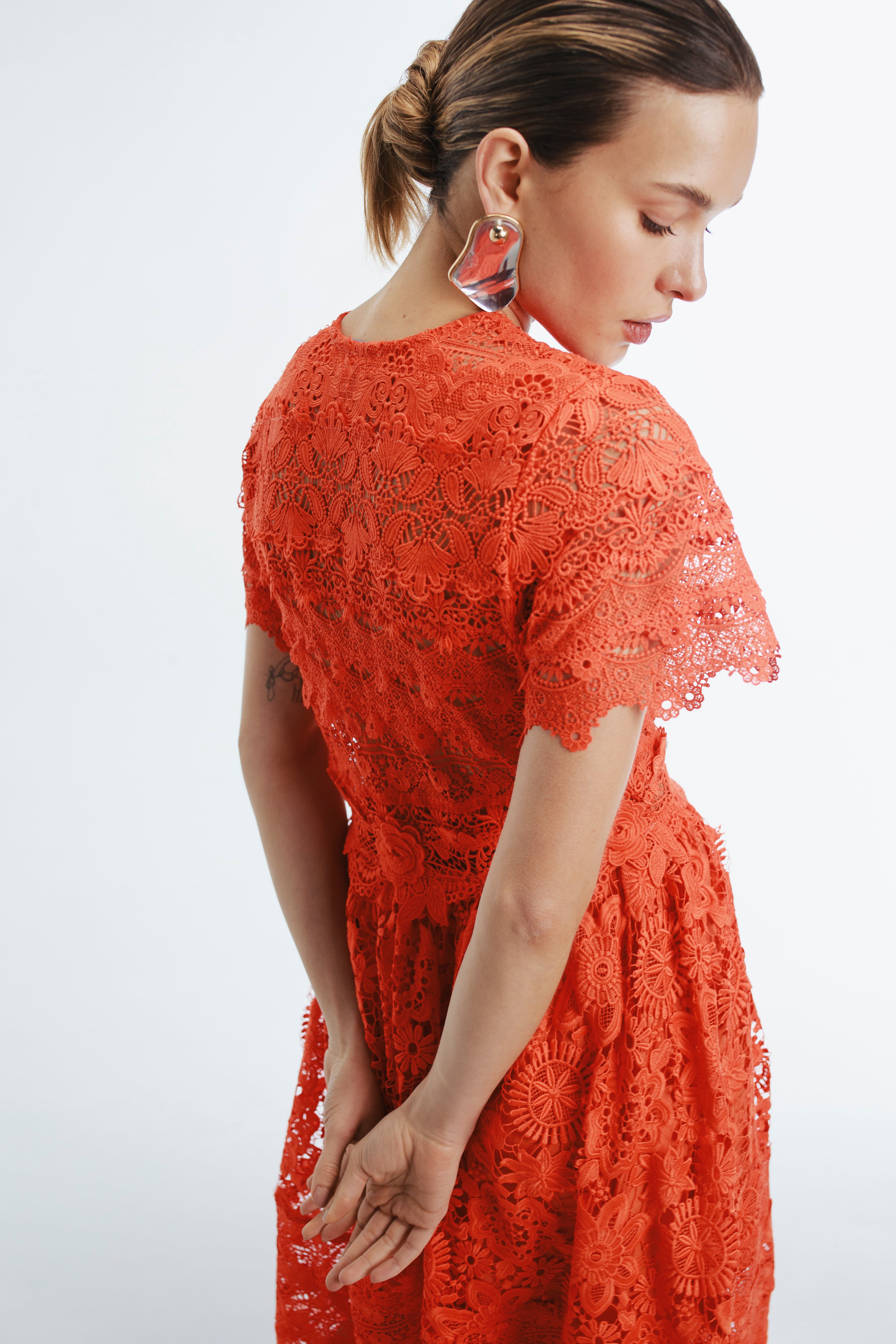 HIBISCUS MIDI DRESS