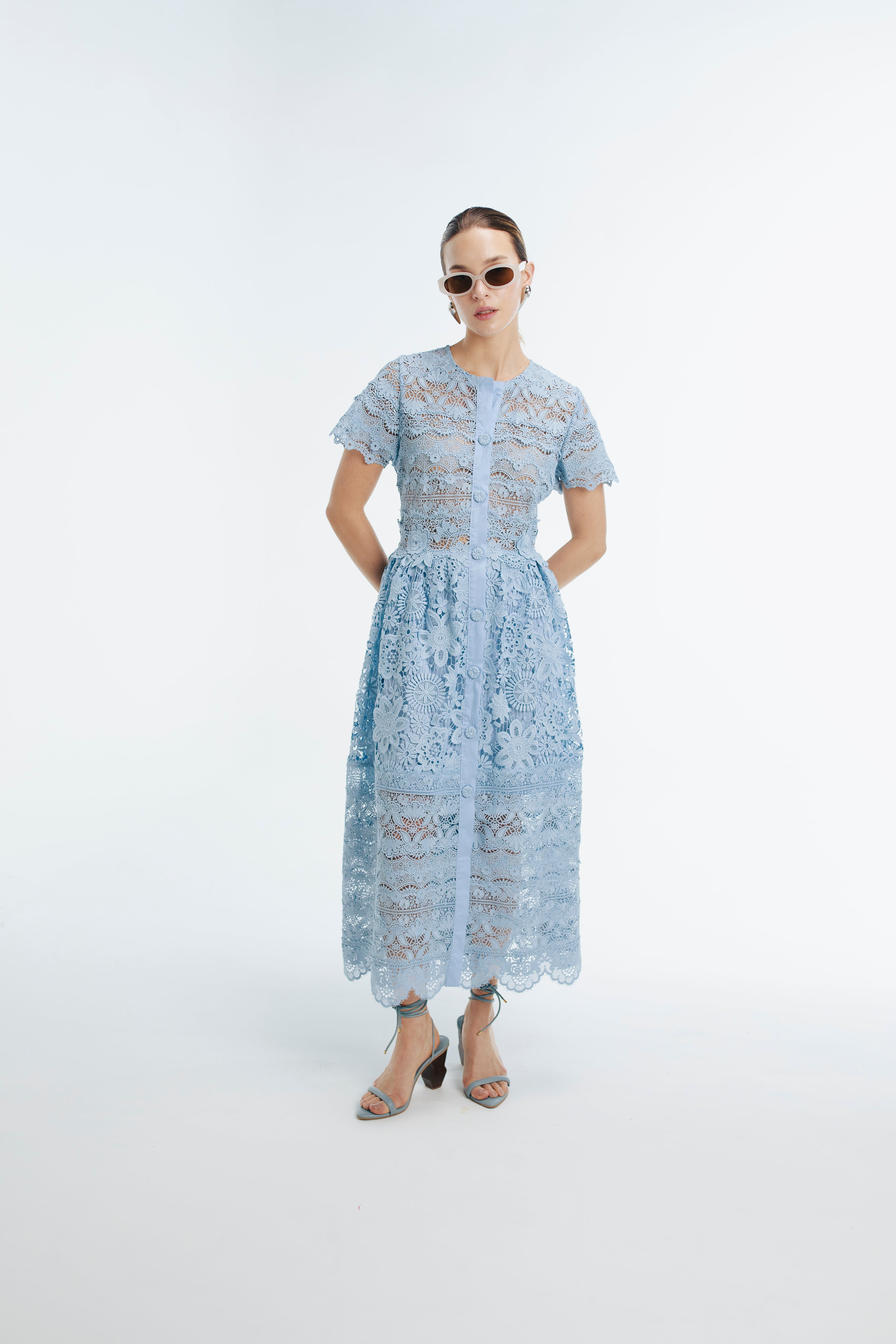 HIBISCUS MIDI DRESS