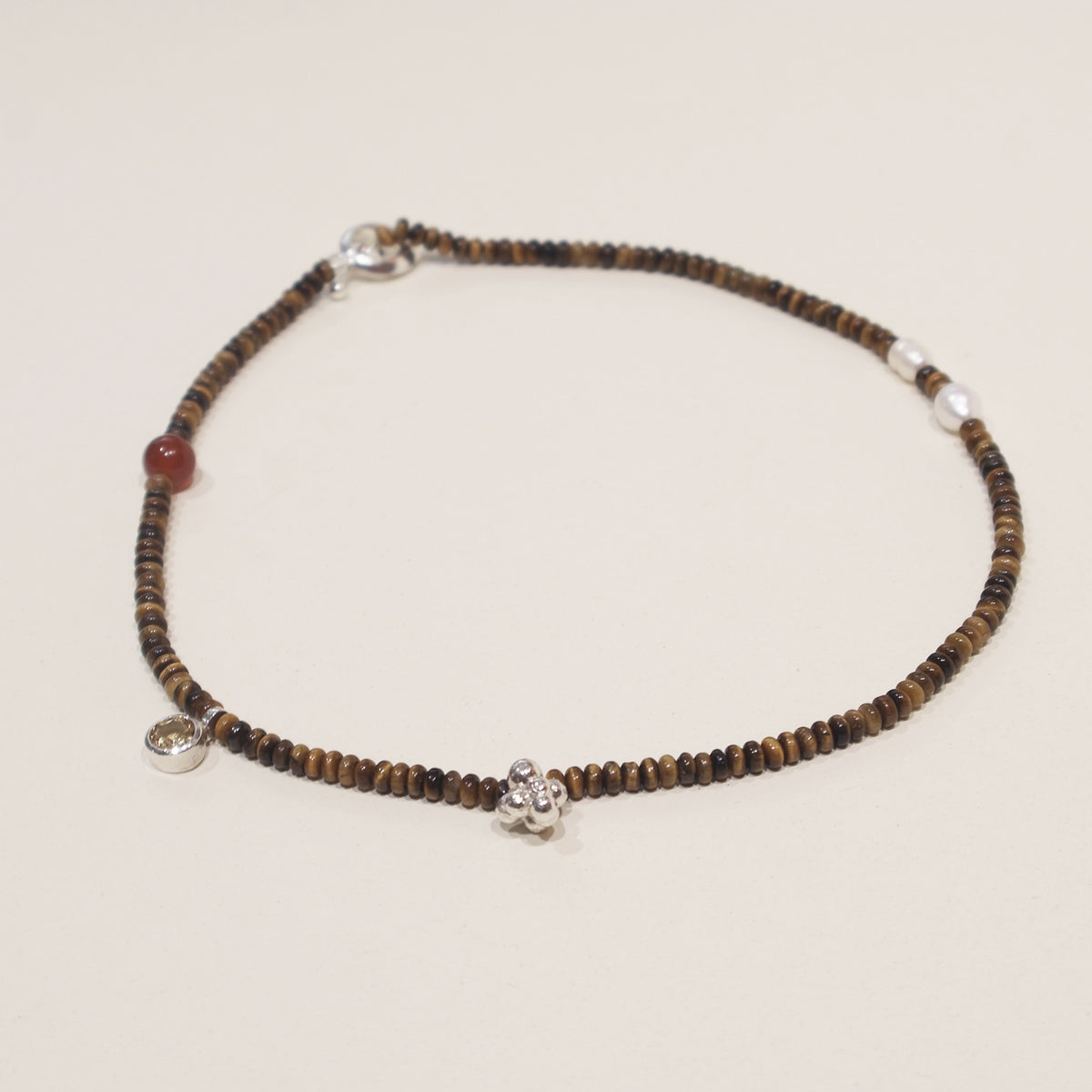 MILPA NECKLACE OJO DE TIGRE