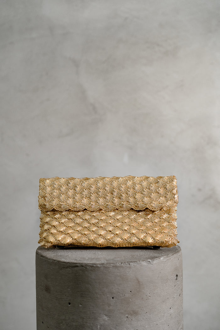 Clutch Conchas / Seashells oro