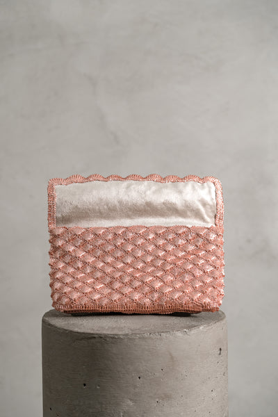 Clutch Conchas / Seashells oro rosa