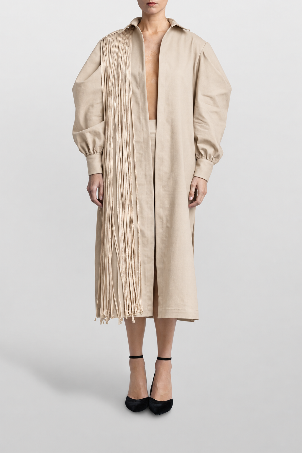 MACRAME DRILL DRESS