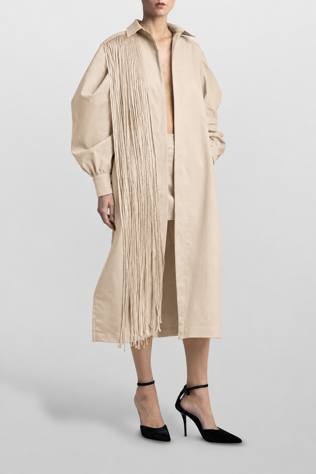 MACRAME DRILL DRESS