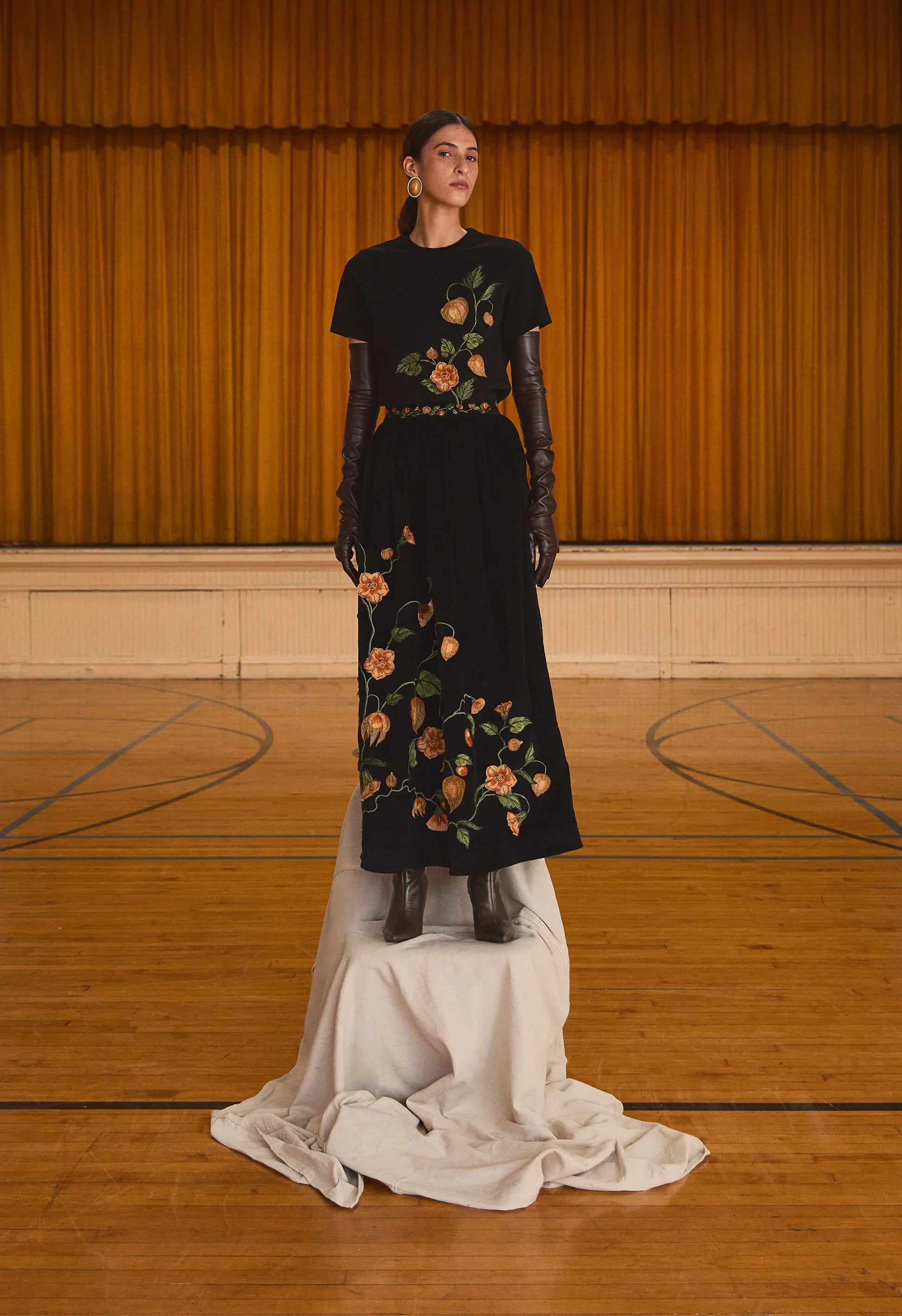 TANGELO UCHUVA MAXI SKIRT