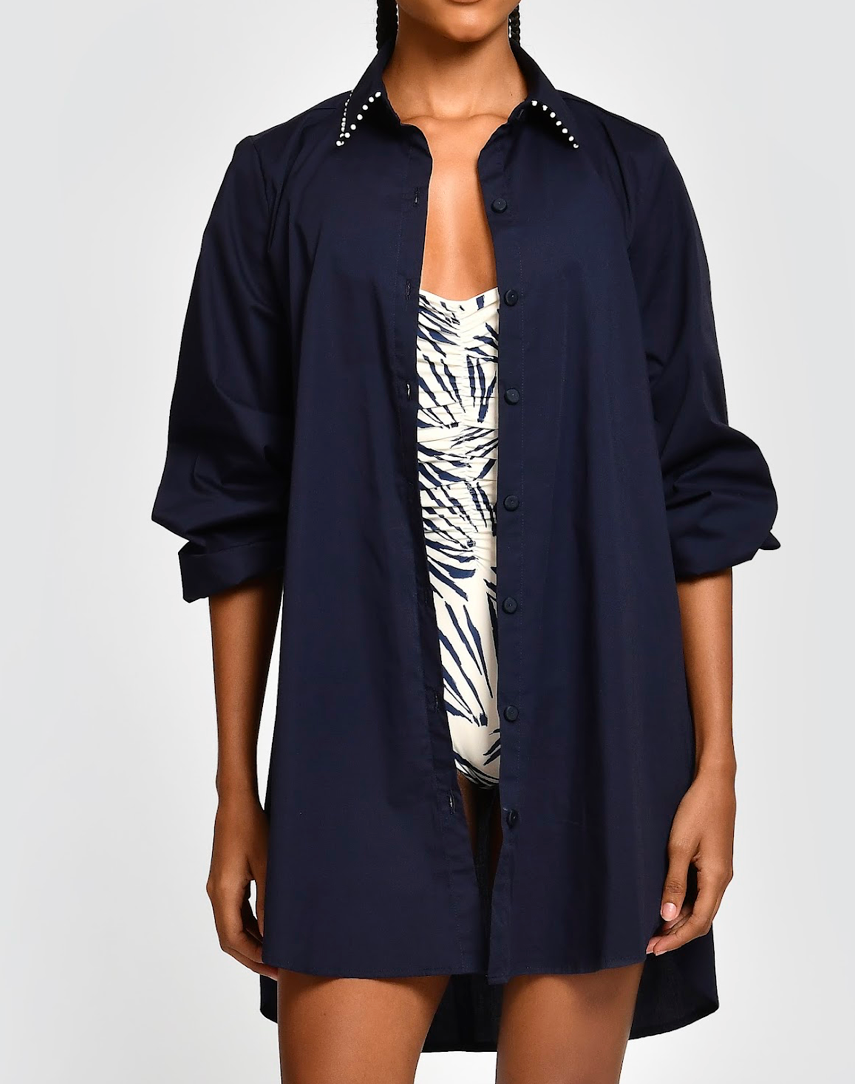 VITTO NAVY KIMONO